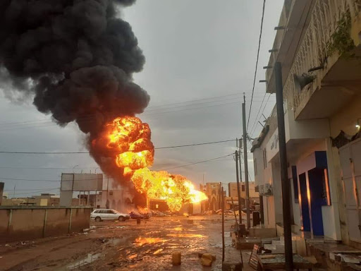صورة حريق يتسبب في وفاة طفلين بإحدى قرى مقاطعة غابو