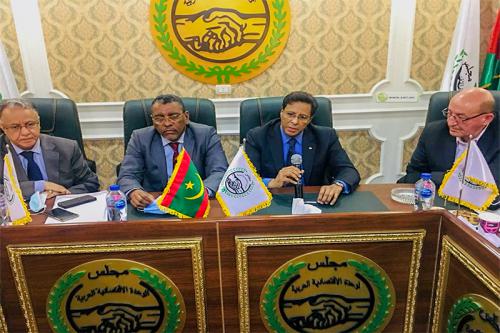 صورة انتخاب موريتانيا على رأس مجلس الوحدة الاقتصادية العربية