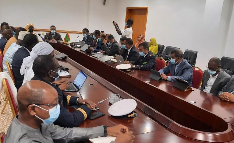 صورة نواكشوط: انطلاق اجتماعات اللجنة الاستشارية الموريتانية السنغالية حول تطوير مشروع الغاز المشترك