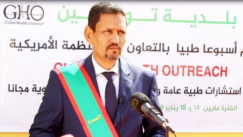 صورة عمدة توجنين يستعرض معاناة عدة أحياء من انقطاعات متكررة للماء