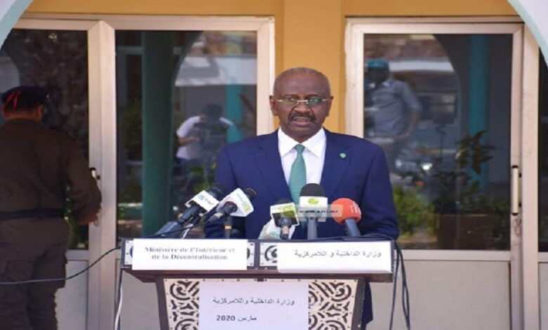 صورة وزير الداخلية: اتخذنا جملة من الإجراءات لتعزيز أمن نواذيبو