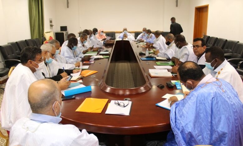 صورة بيان من الحزب الحاكم بعد اجتماع مكتبه التنفيذي في دورة عادية