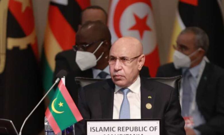 صورة ولد الغزواني: موريتانيا تبذل جهودا حثيثة لتحقيق التنمية والأمن في إفريقيا
