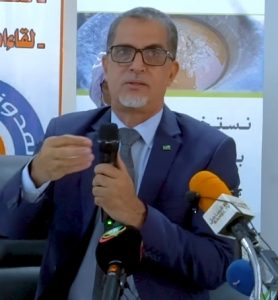 صورة مدير شركة معادن موريتانيا: نعمل في الوقت الحالي على توفير كافة الوسائل لضمان سلامة المنقبين