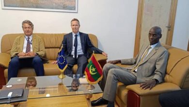 صورة مباحثات موريتانية أوروبية حول بروتوكول اتفاق الصيد