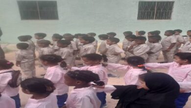 صورة افتتاح العام الدراسي في غموم مناطق الوطن