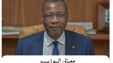 صورة النعمة : حضور بارز وقوى لوزير الإسكان سيد احمد ولد محمد في تحضير وإنجاح زيارة الرئيس للحوض الشرقي