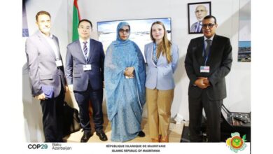 صورة وزيرة البيئة تجتمع بوفد من منظمة الأمم المتحدة للتنمية الصناعية